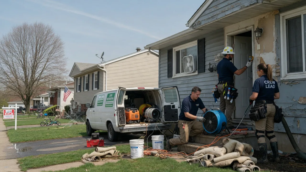 Flood Cleanup in Demarest, NJ near me